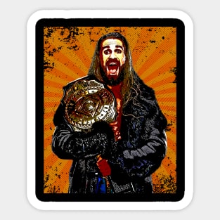 Seth Rollins // Retro Comics Style Sticker